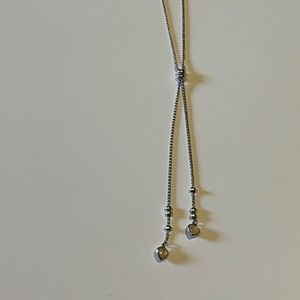Luck Brand necklace w 2 stones